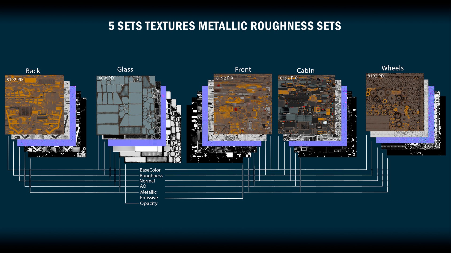 3D Mining Dump Truck PBR https://p.turbosquid.com/ts-thumb/0n/UNDxwl/1Q/metallicroughnesssets/jpg/1704872435/1920x1080/fit_q87/e859f4f7e6451e0001a63c1b29f215f43bb0ff83/metallicroughnesssets.jpg