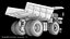 3D Mining Dump Truck PBR