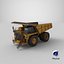 3D Mining Dump Truck PBR