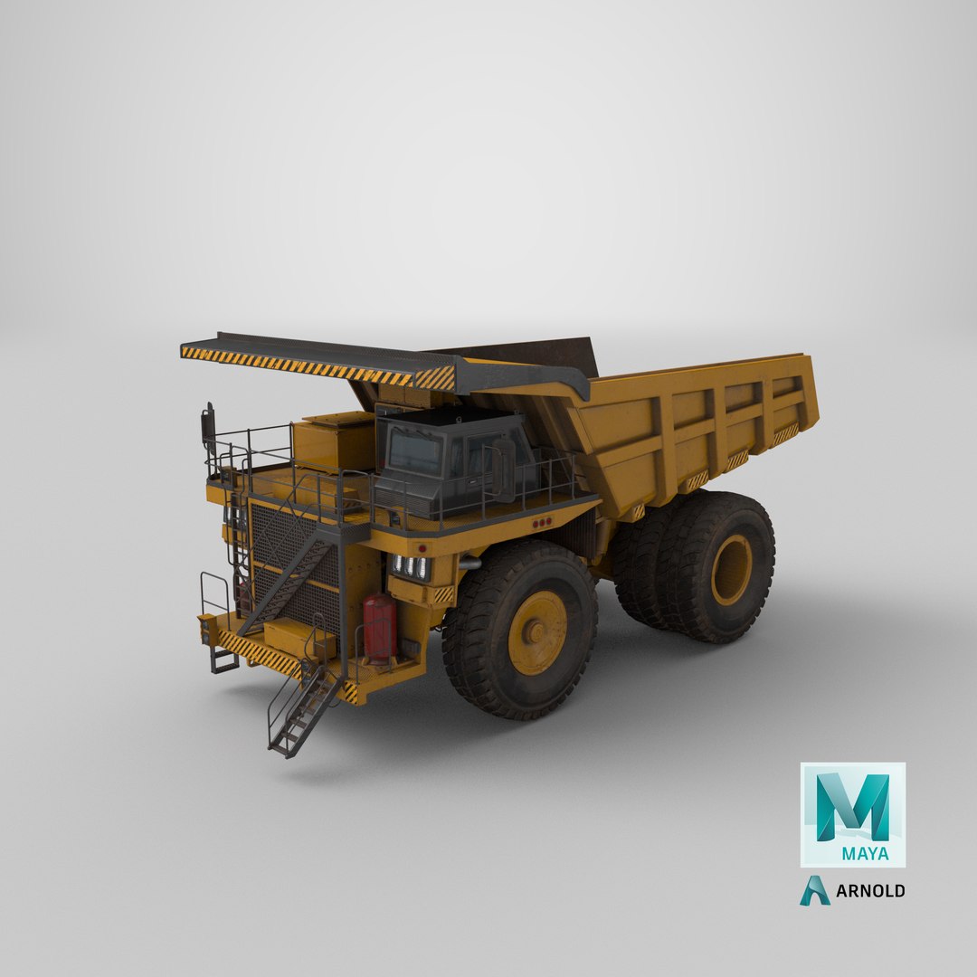 3D Mining Dump Truck PBR https://p.turbosquid.com/ts-thumb/0n/UNDxwl/So/stemcell_maya_arnold_render/png/1706610216/1920x1080/fit_q87/0df060ae560520b953d7da5ff2b864251d214905/stemcell_maya_arnold_render.jpg