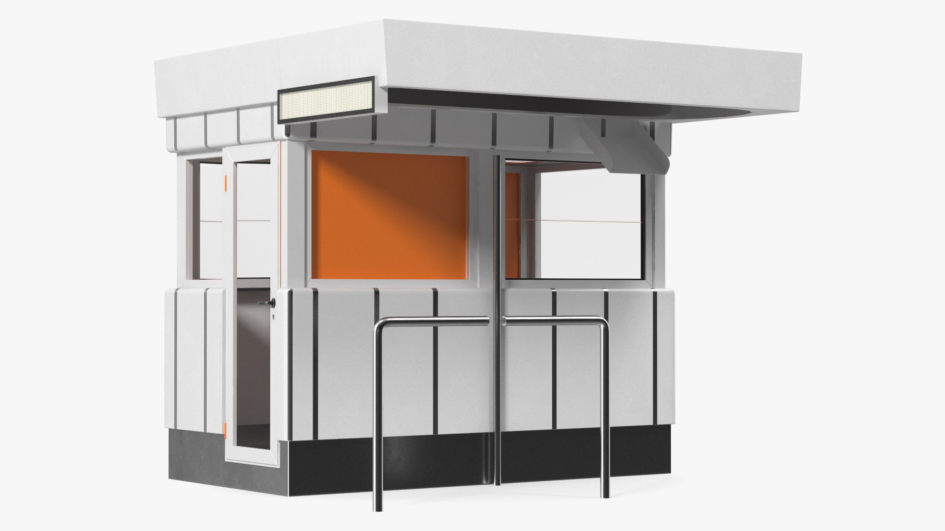 Papers Control White 3D model preview