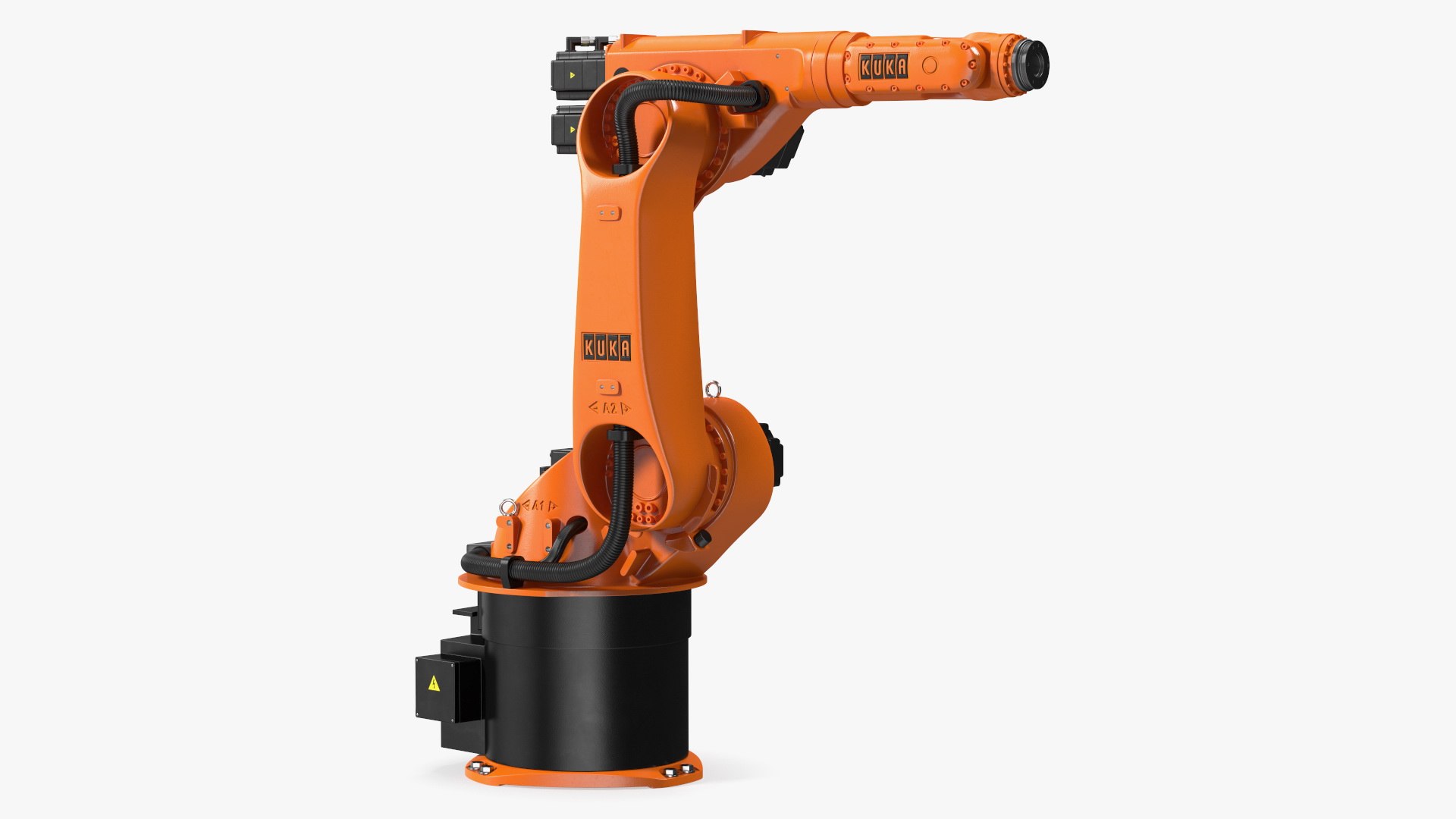 KUKA KR 60-3 Industrial Robot Arm 3D model preview
