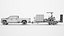 GMC SIERRA HD DENALI 2020 con Landscape Pro Trailer 01