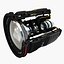 lens section 3d obj