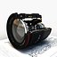 lens section 3d obj
