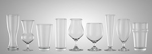 Pint Beer Glasses