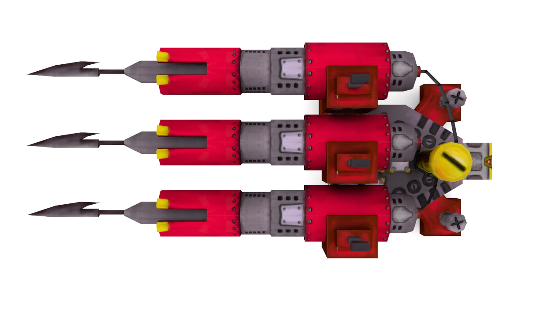 Harpoon Cannon Rigged Blend