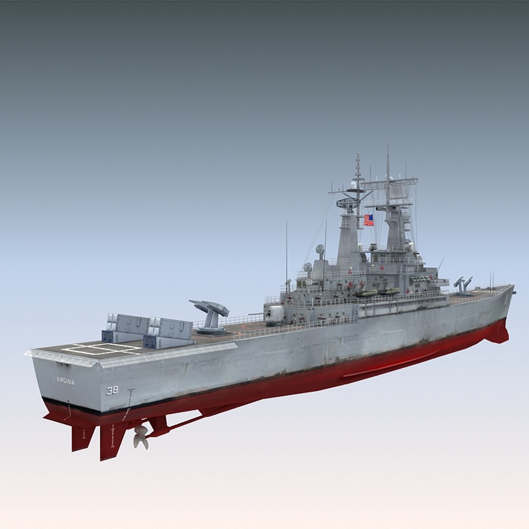 3ds Max Uss Virginia