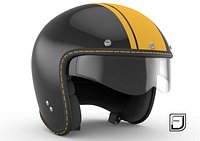Black R Helmet H08