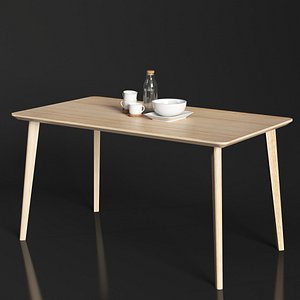 IKEA LISABO dinner table