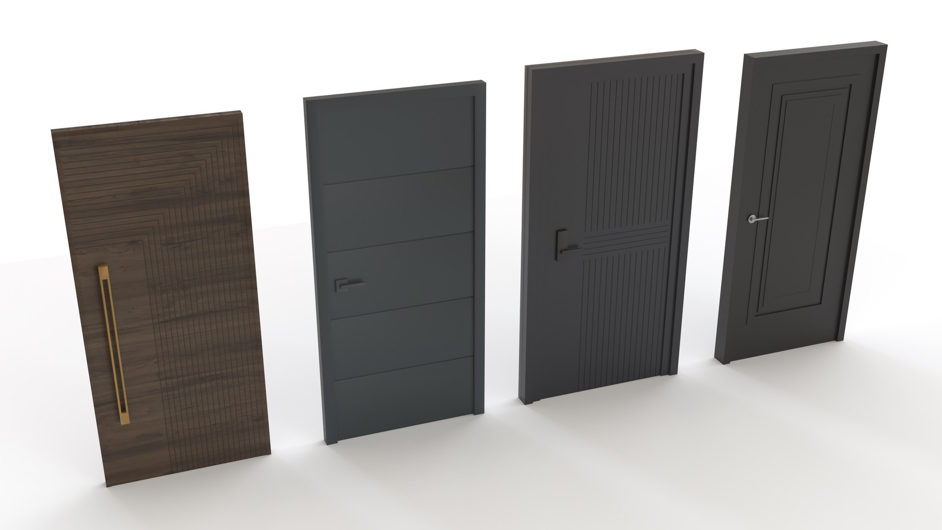 Modern Interior 4 Doors Set model https://p.turbosquid.com/ts-thumb/0n/rQjMbp/2s/rendersave03/jpg/1748449773/1920x1080/fit_q87/3e0abeebc9247ef5f8c1a3626b7e7ef969ab9dac/rendersave03.jpg