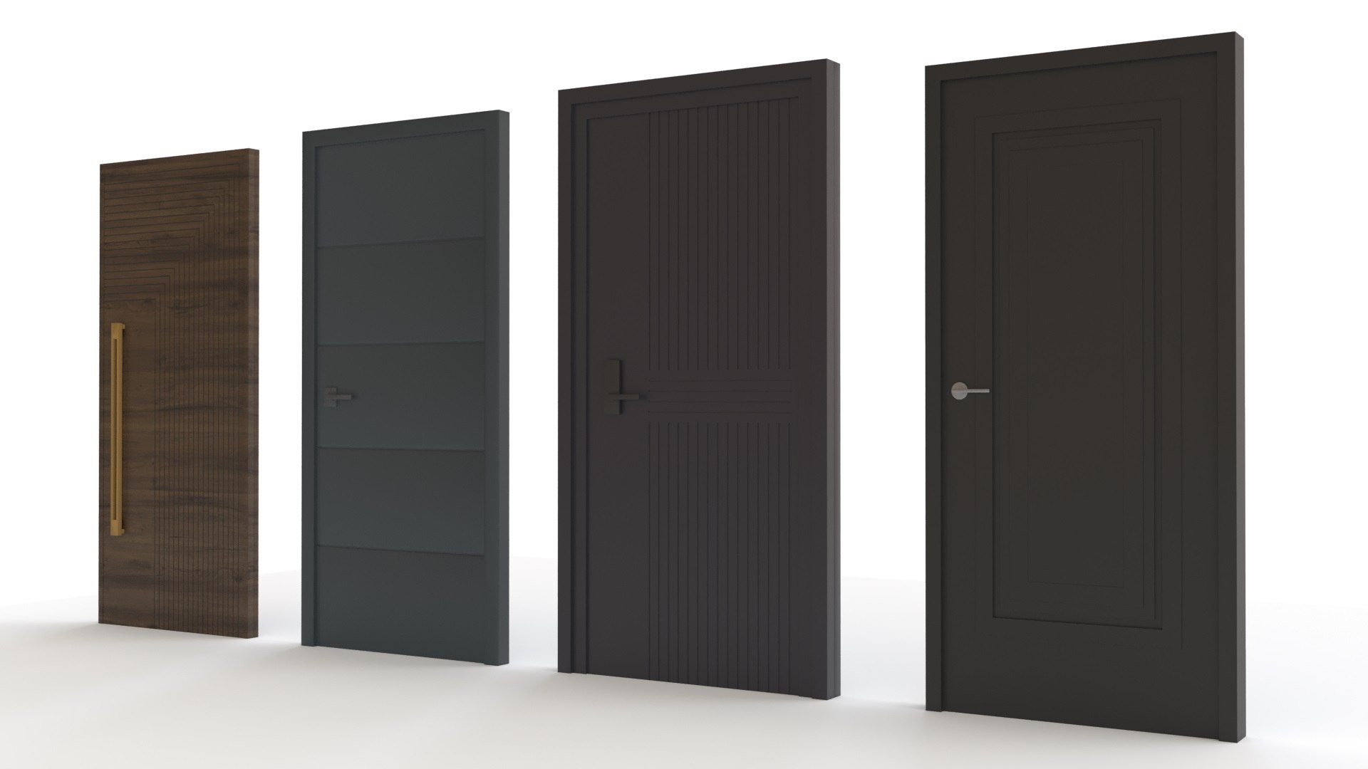 Modern Interior 4 Doors Set model https://p.turbosquid.com/ts-thumb/0n/rQjMbp/rs/rendersave01/jpg/1748449774/1920x1080/fit_q87/98355b4f65389eb00a6185893635307f1af4c00e/rendersave01.jpg