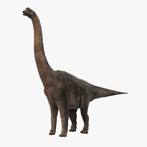 3d model brachiosaurus