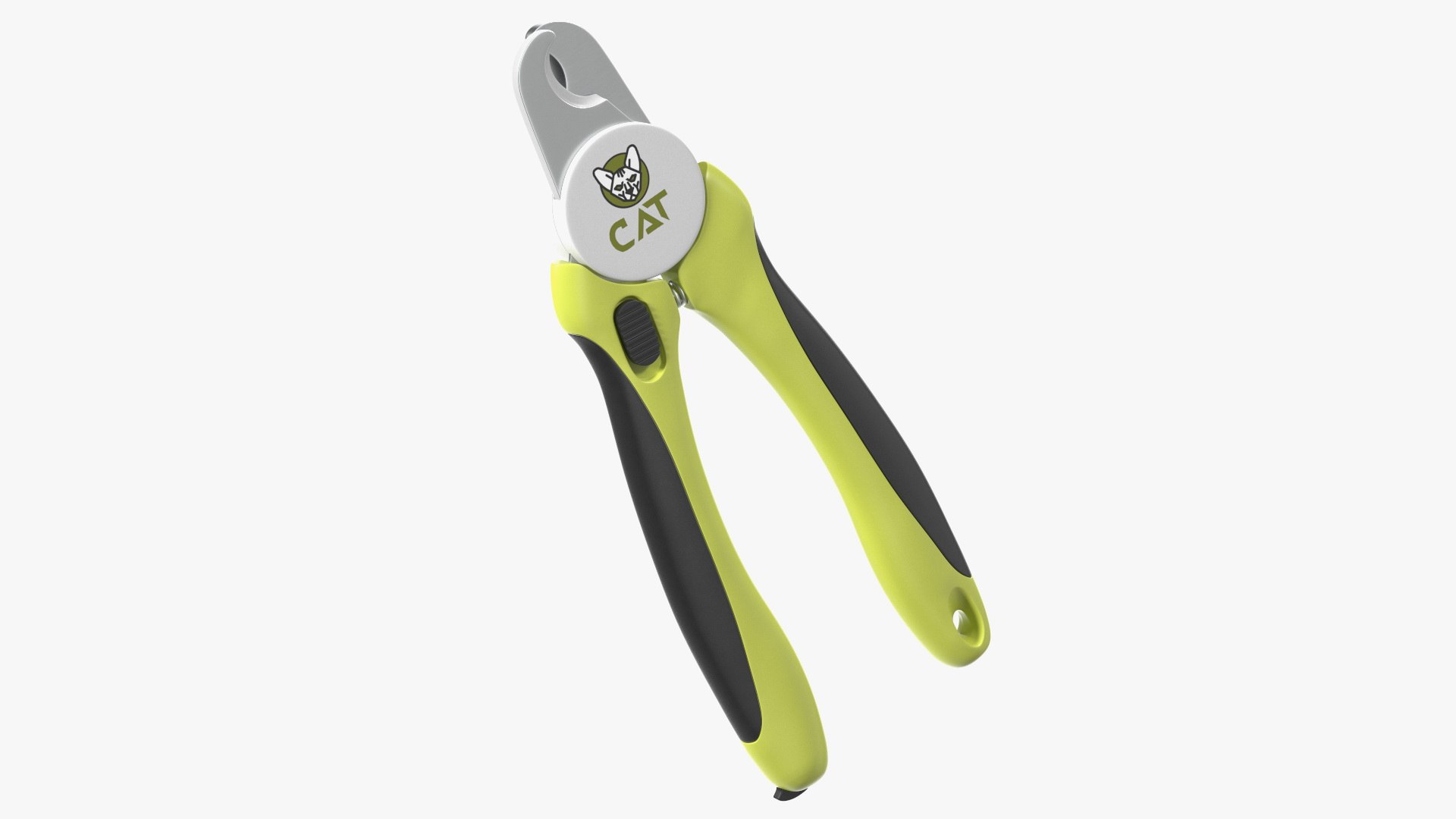 Animal Nail Trimmer Green 3D model preview
