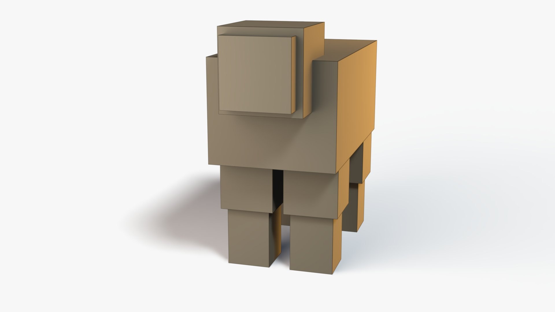 Minecraft Sheep 3D Model - TurboSquid 2515363