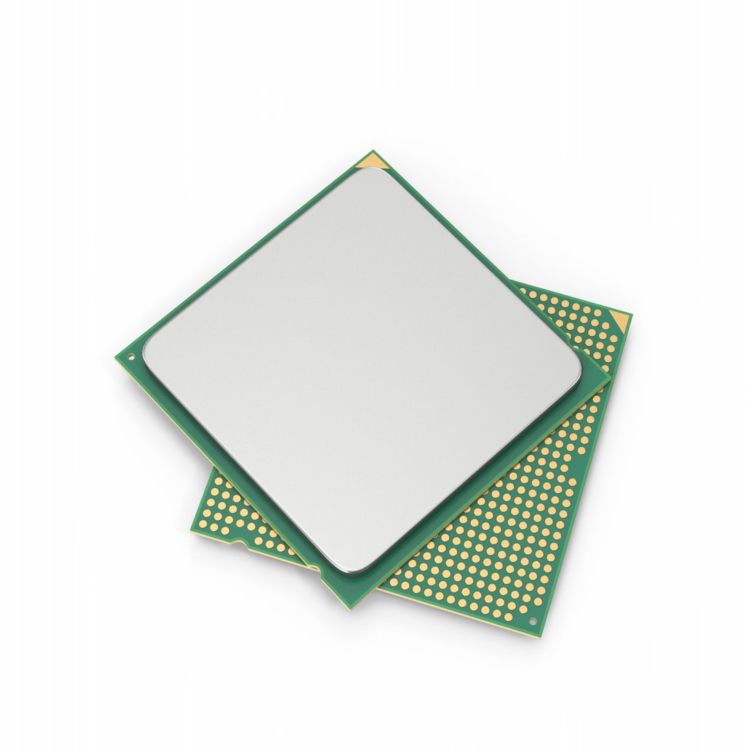 Computer CPUs Model - TurboSquid 2228645