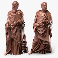 Saint Paul and Peter Statues