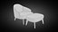 Sillón minotti leslie