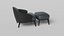 Sillón minotti leslie