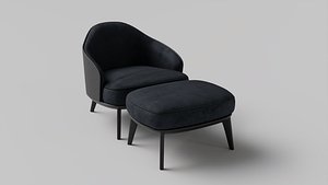 Minotti leslie armchair