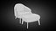 Sillón minotti leslie