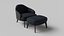 Sillón minotti leslie