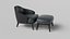 Sillón minotti leslie