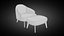 Sillón minotti leslie