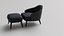 Sillón minotti leslie