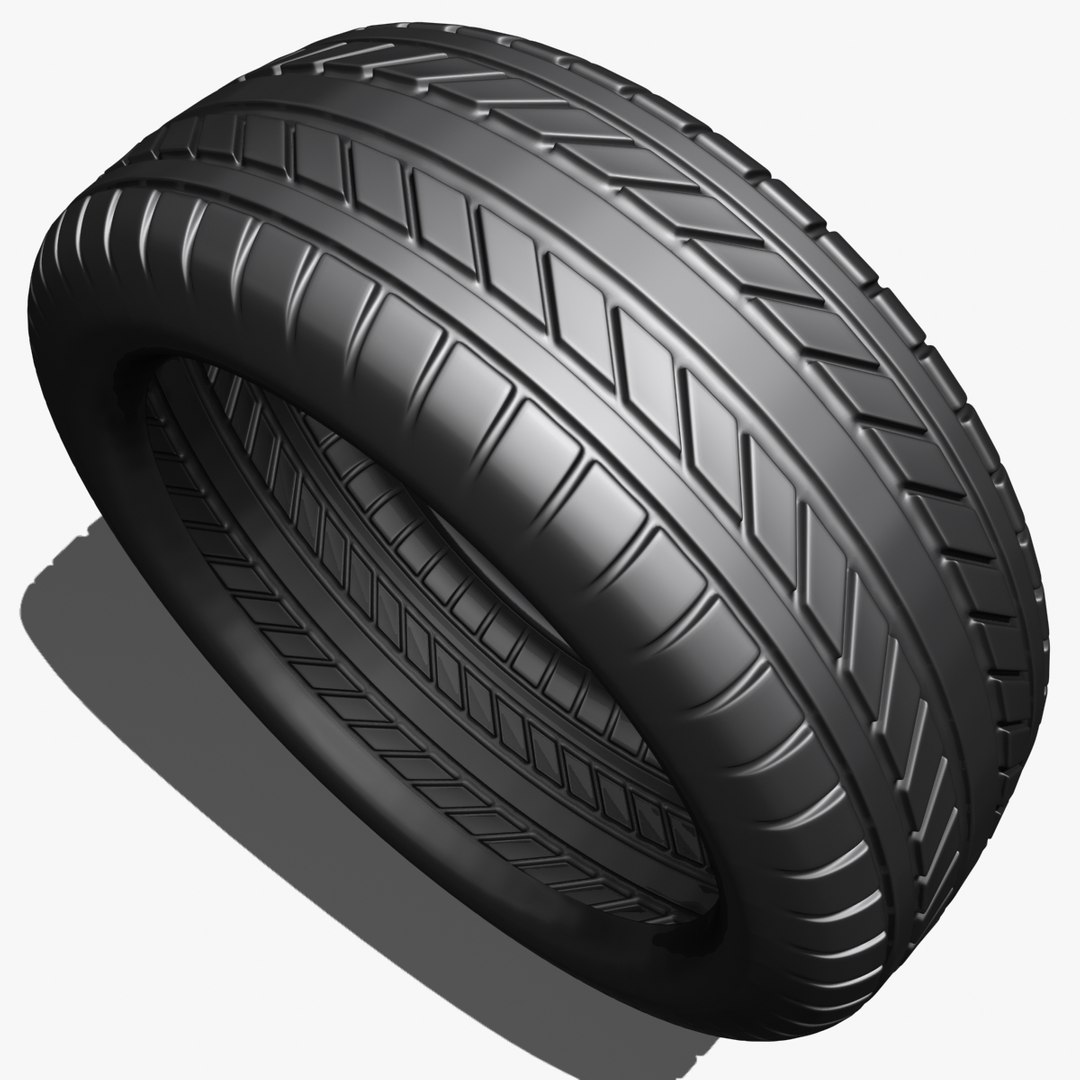 Car Tire 3d Model
