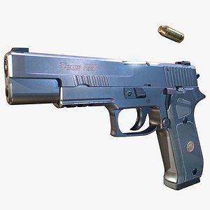 3D p220 pistol pbr
