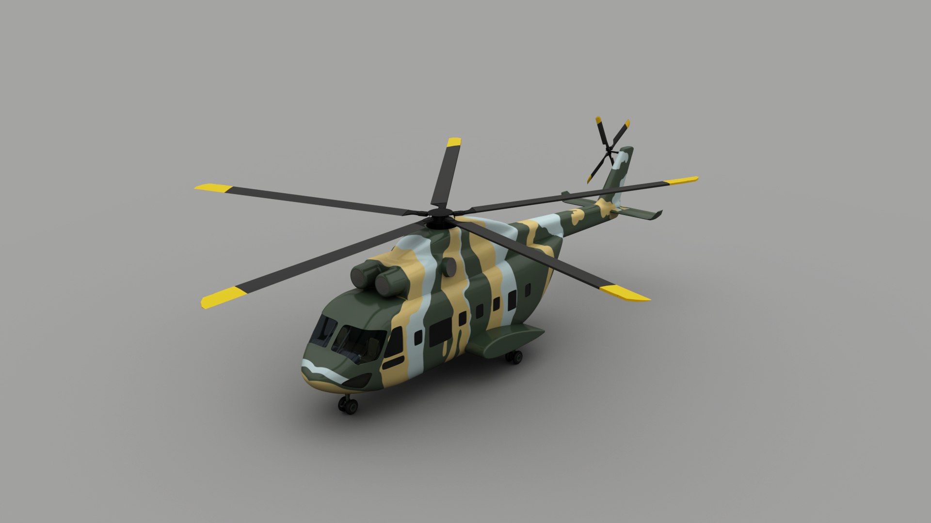 Helicopter 3D model - TurboSquid 1211739