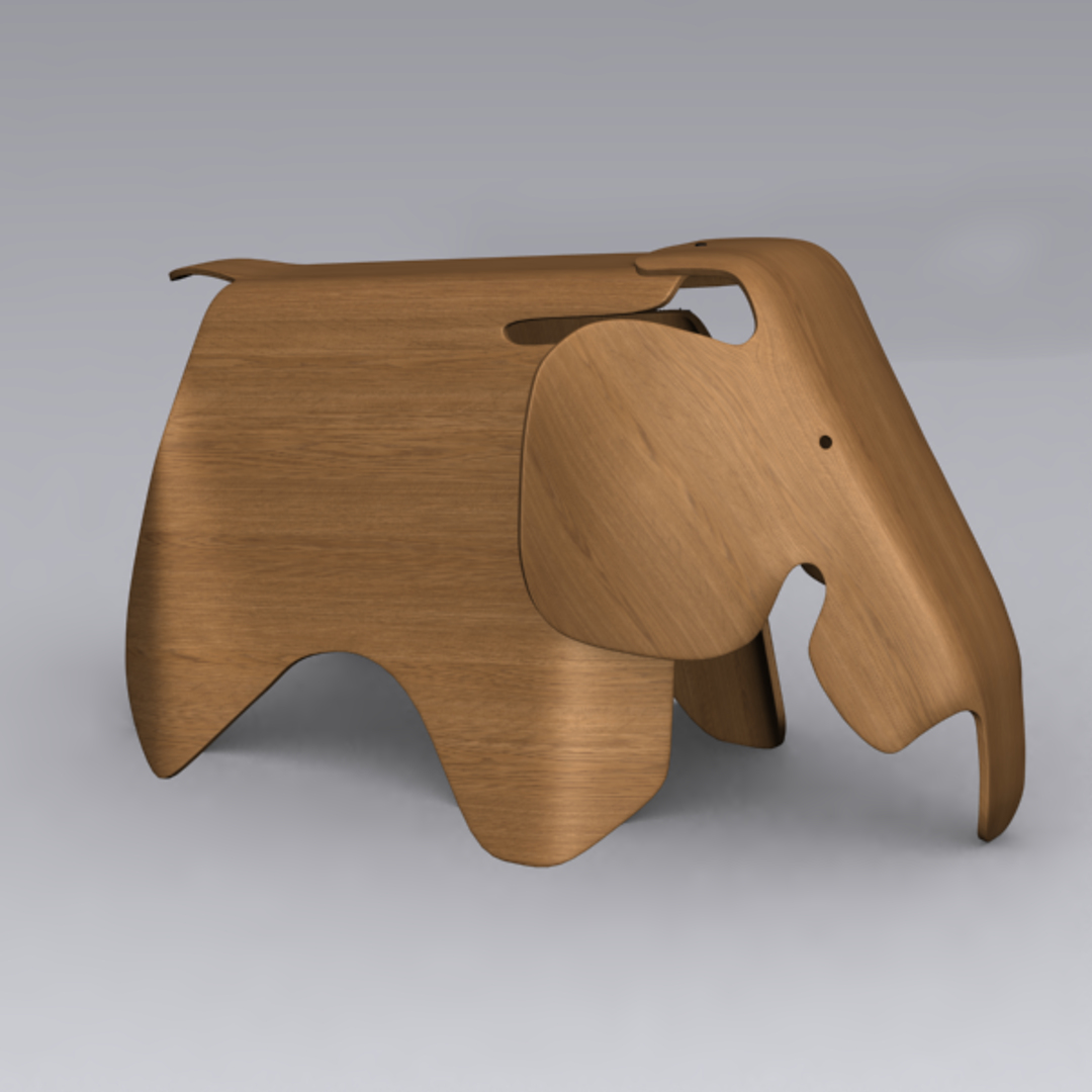 Plywood elephant outlet