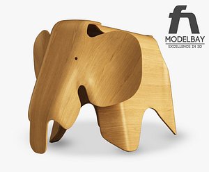 obj eames plywood elephant
