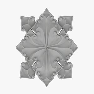 3D Gothic Ornament 015