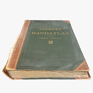 Old Atlas Book