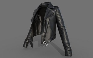 Leather Jacket - Game asset
