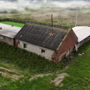 Abandoned farm 3D model