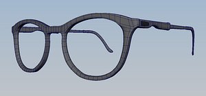 free glasses 3d model