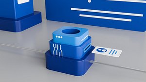 3d digital verification scene