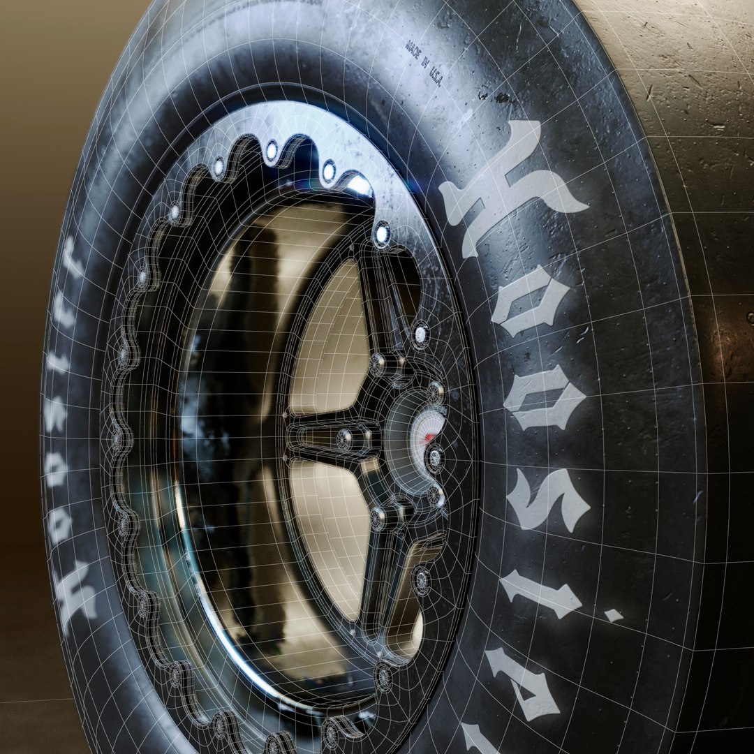 Wheel racing hoosier 3D model - TurboSquid 1536925
