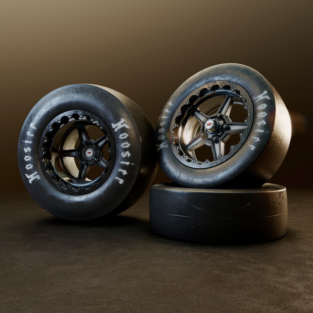 Wheel racing hoosier 3D model - TurboSquid 1536925