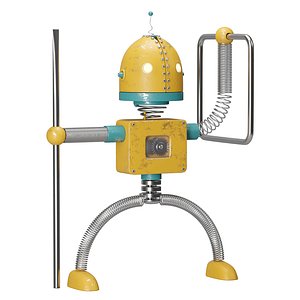 Robot from laputa 3D model