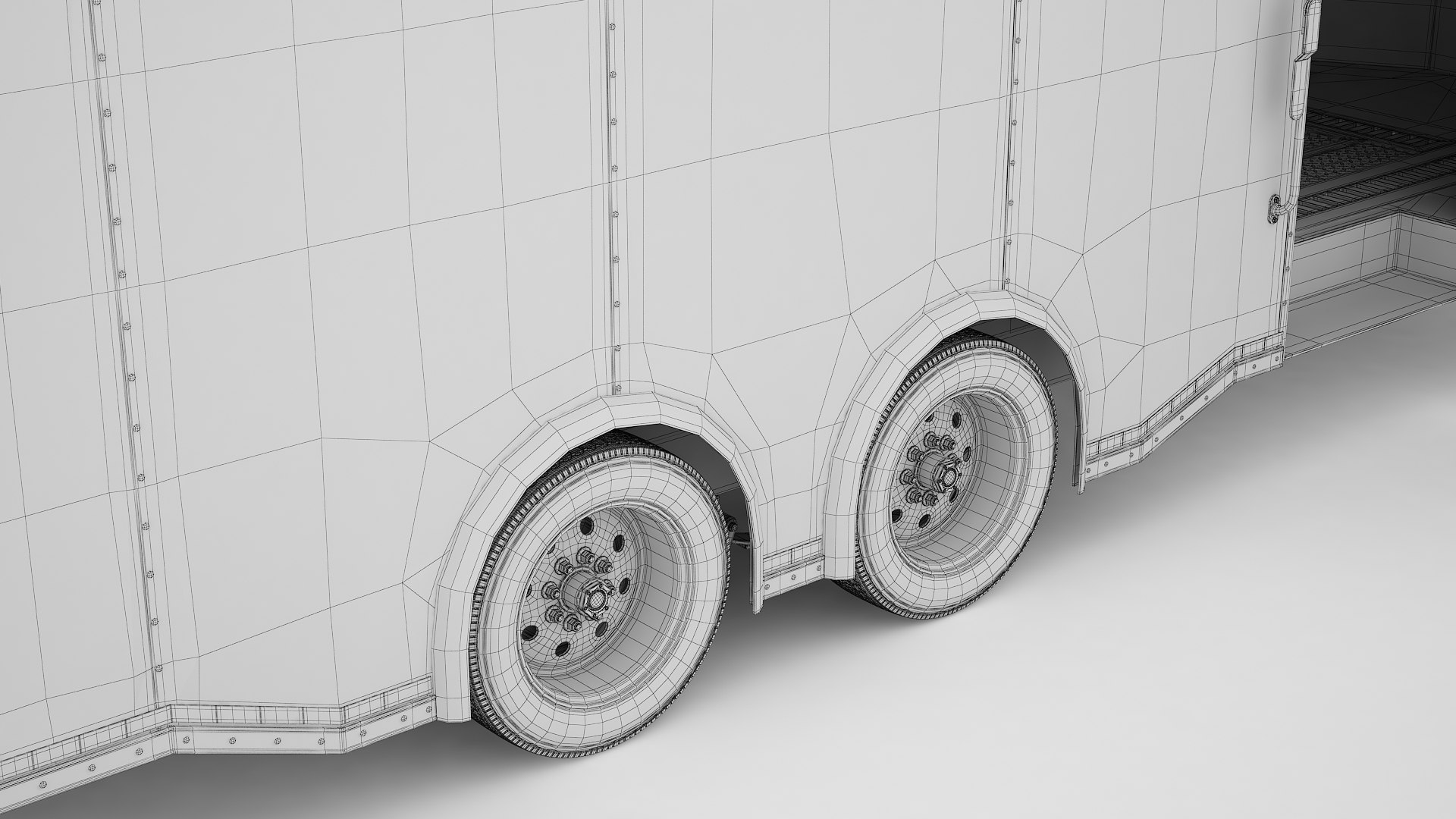 3D Auto Hauler Enclosed Cargo Trailer Open 03 https://p.turbosquid.com/ts-thumb/0o/QGPiEd/tf/wire0006/jpg/1742405874/1920x1080/fit_q87/77f287cf1df1fb417f9267408a119d7b8d29f604/wire0006.jpg