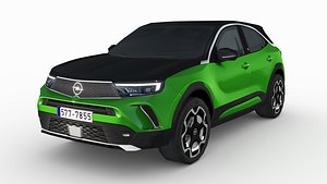 3D Opel Mokka e 2021
