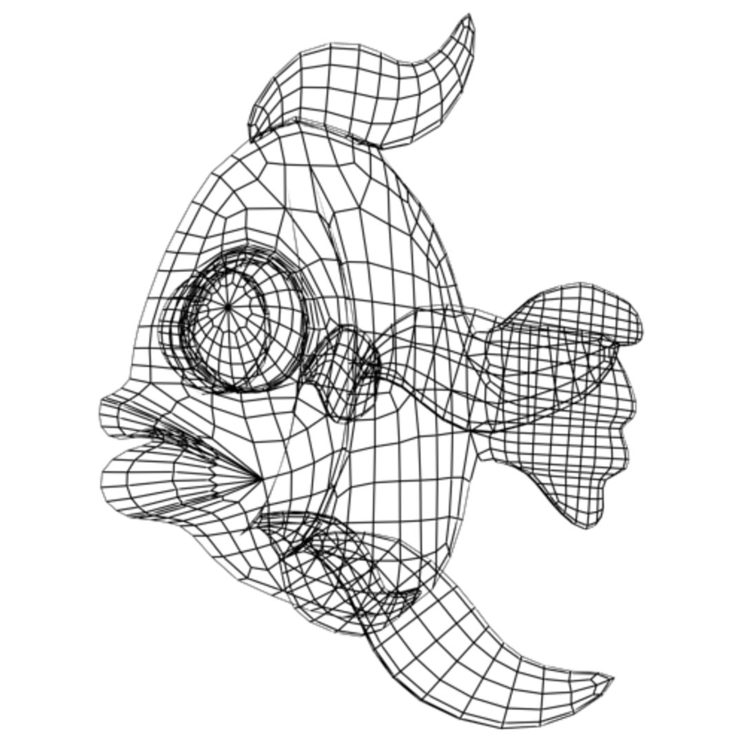 Cartoon Exotic Fish Rigged 3d 3ds