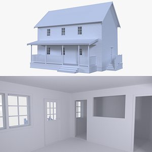 interior home 3d model