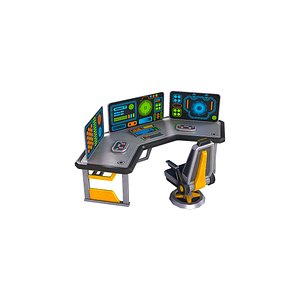 SCI-FI PC Desk V1 Futuristic Computer Game Ready PBR