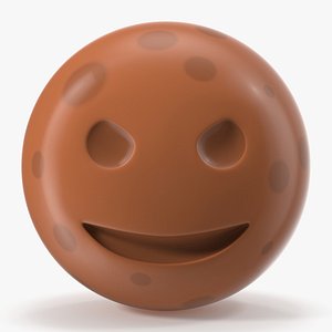 3D Mars Face Emoji model