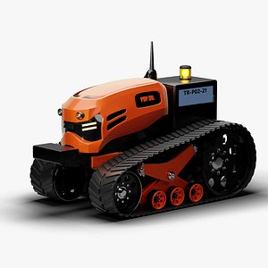 3D Driverless tractor model